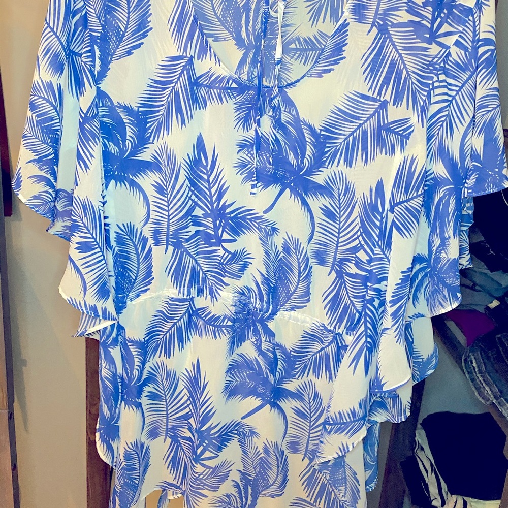 Palm Frond Blouse